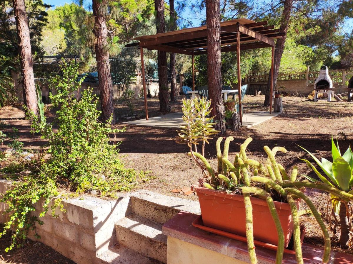 Casa Sonia Leilighet Porto Pino Eksteriør bilde